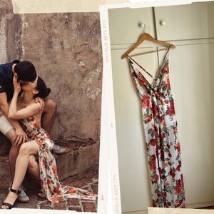 [ON HOLD FOR CUSTOMER] Floral low-back Maxi